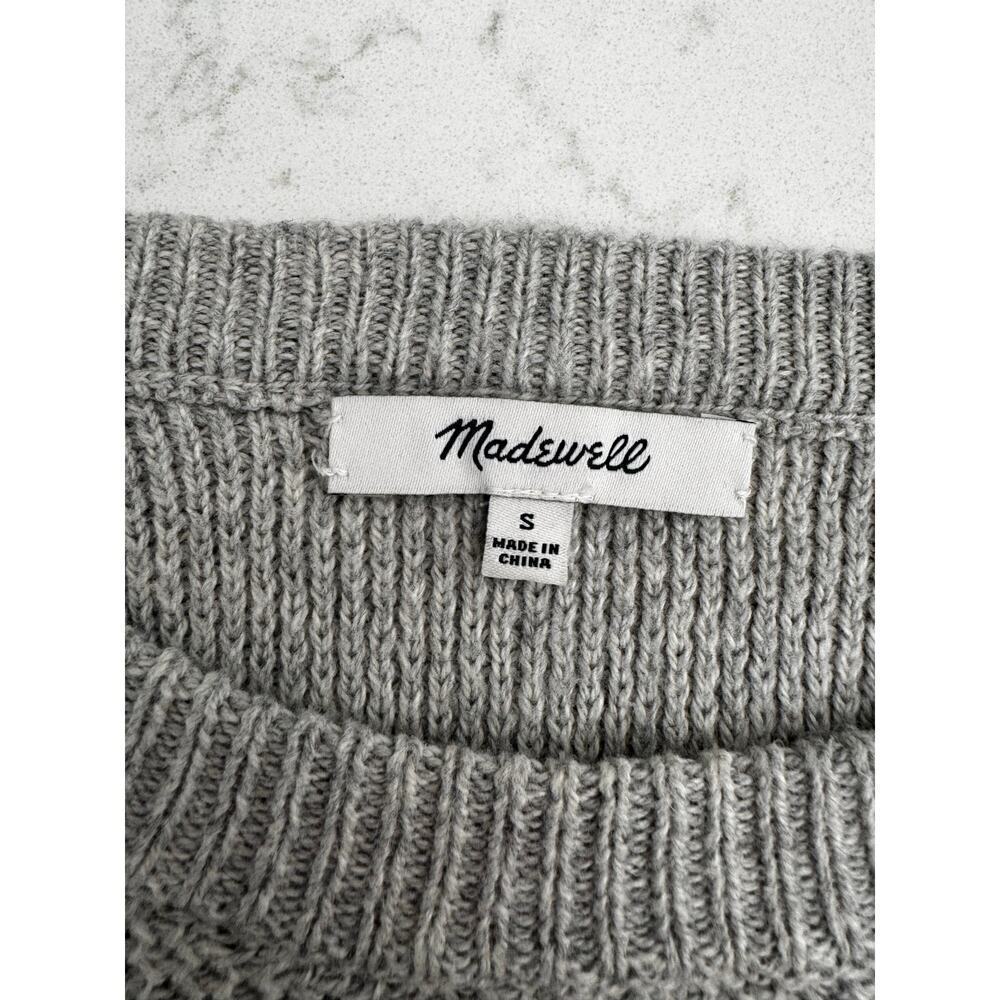 Madwell Grey Crewneck Sweater - Picture 2 of 5